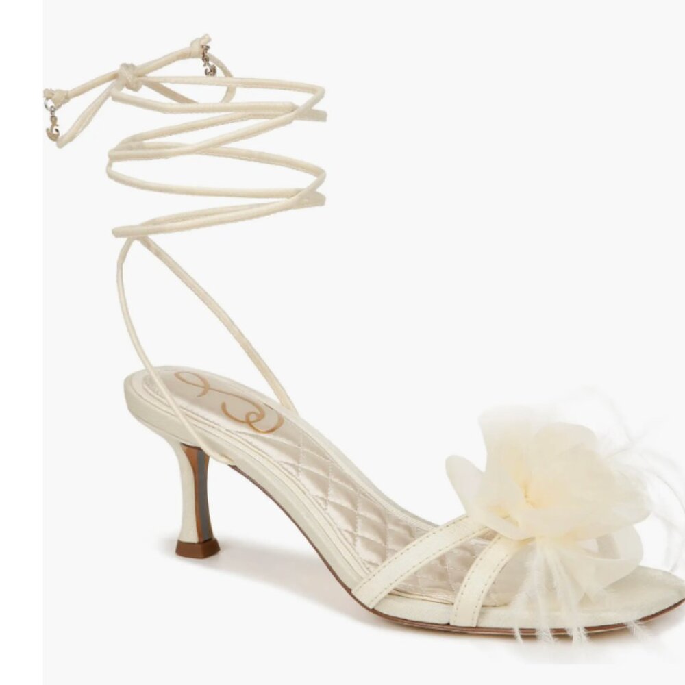 NWT Pammie Ankle Tie Sandal (8.5)